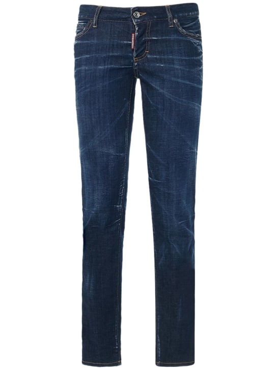 Dsquared2: Jennifer low waist skinny jeans - women_0 | Luisa Via Roma