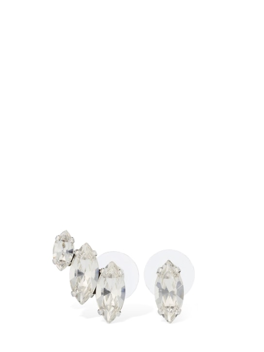 Isabel Marant: The Embrace stud earrings - Silver - women_0 | Luisa Via Roma
