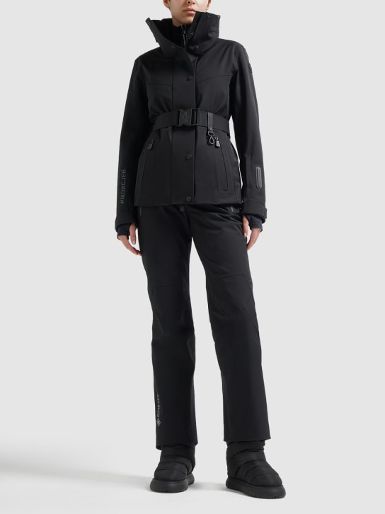 Moncler Grenoble: Hainet nylon jacket - Black - women_1 | Luisa Via Roma