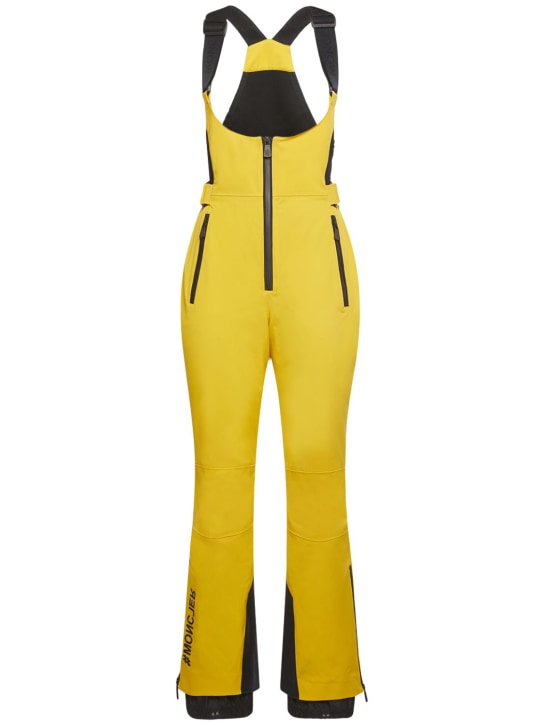 Moncler Grenoble: High Performance nylon blend ski suit - Yellow - women_0 | Luisa Via Roma