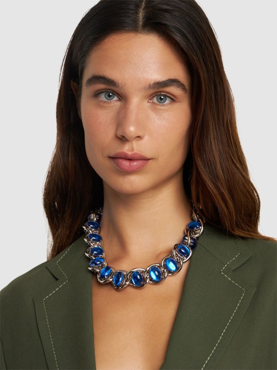 Marni: Stone collar necklace - women_1 | Luisa Via Roma