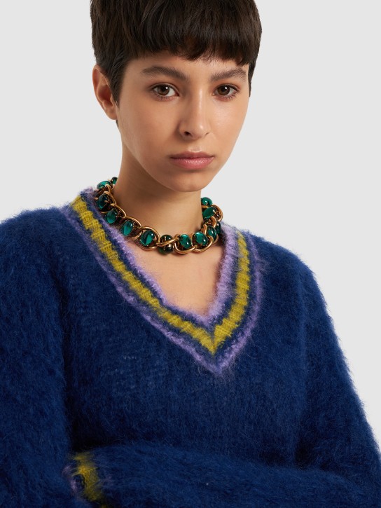 Marni: Stone collar necklace - women_1 | Luisa Via Roma