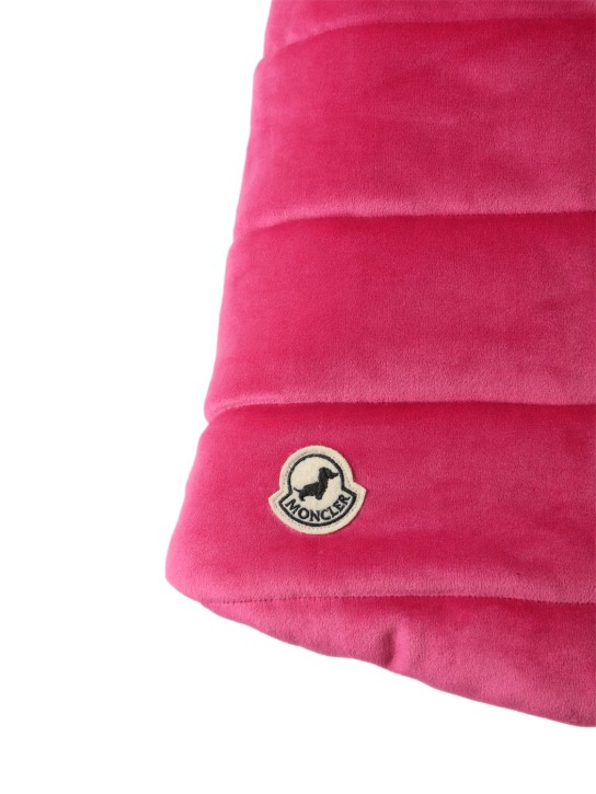 Moncler Genius: Moncler X Poldo padded dog vest - Pink - women_1 | Luisa Via Roma