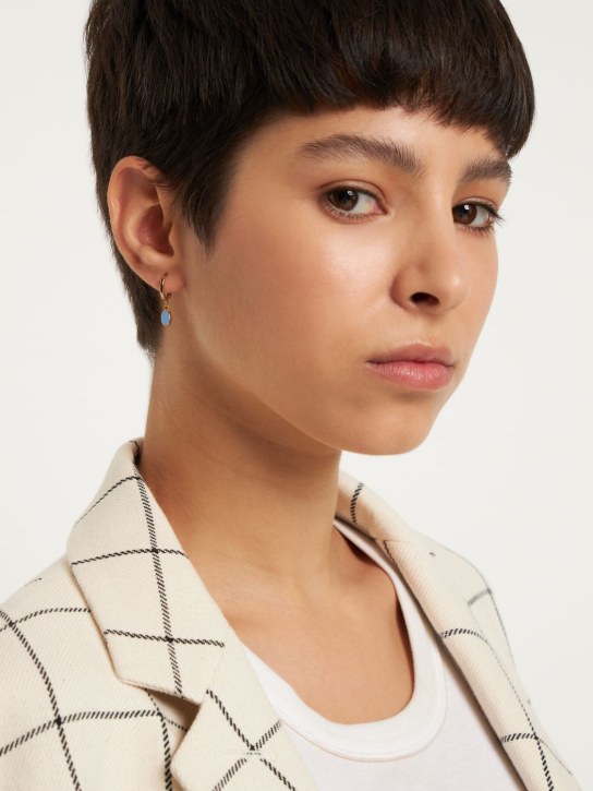 Isabel Marant: New it's all right 미스매치 귀걸이 - 블루/골드 - women_1 | Luisa Via Roma