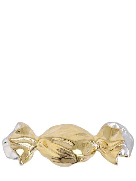 Jil Sander: Brosche „Sweet Candy“ - Gold Silber - women_0 | Luisa Via Roma