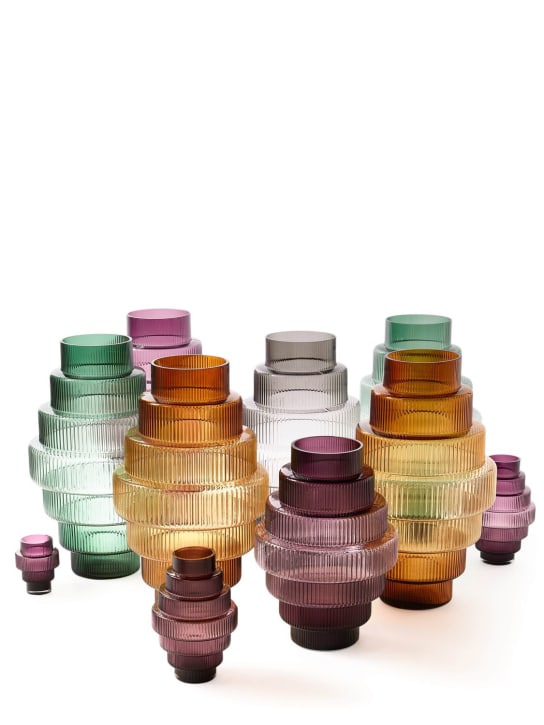 Polspotten: Large Steps vase - Purple - ecraft_1 | Luisa Via Roma