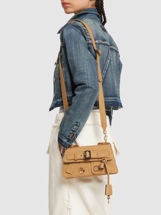 Moschino: Cotton shoulder bag - women_1 | Luisa Via Roma