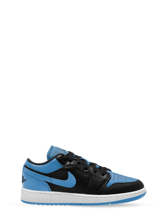 Nike: Sneakers Air Jordan 1 Low - Black/Black-uni - kids-boys_0 | Luisa Via Roma