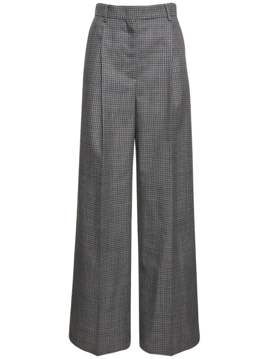 MSGM: Tailored wool pants - women_0 | Luisa Via Roma