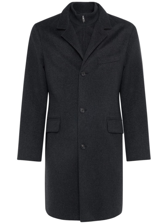 Loro Piana: Classic cashmere Storm coat - men_0 | Luisa Via Roma