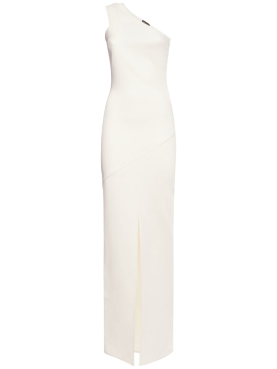 Tom Ford: Langes Kleid aus Cady - Weiß - women_0 | Luisa Via Roma