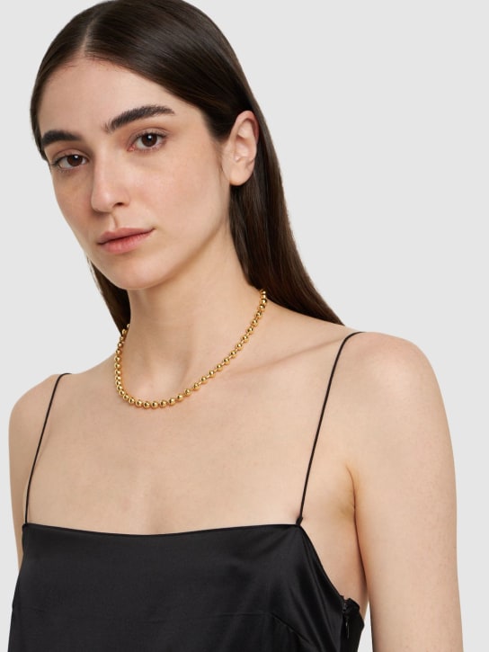 Federica Tosi: Lace Allison mini chain necklace - Gold - women_1 | Luisa Via Roma