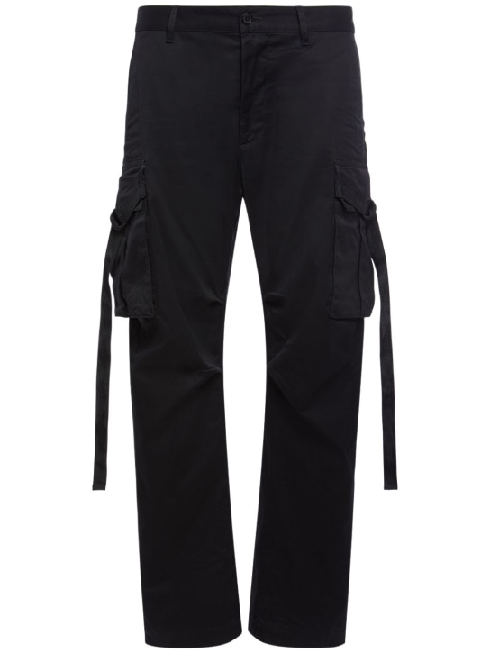 Dsquared2: Regular fit cotton cargo pants - men_0 | Luisa Via Roma