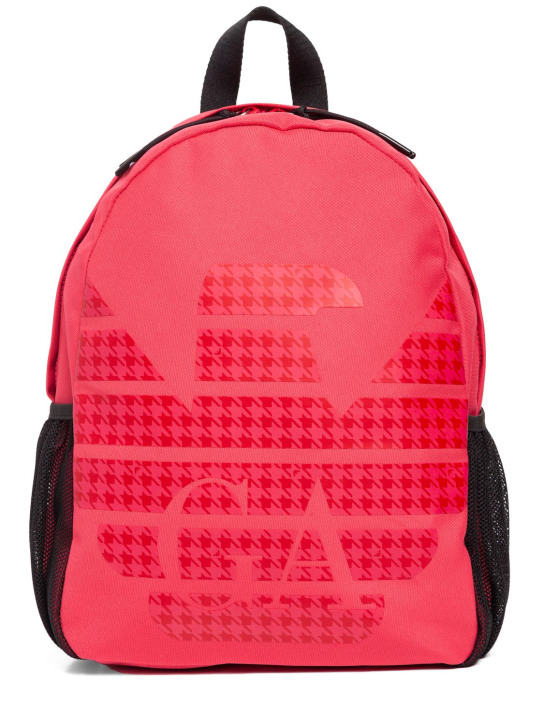 Emporio Armani: Nylon backpack w/ logo - Red - kids-boys_0 | Luisa Via Roma