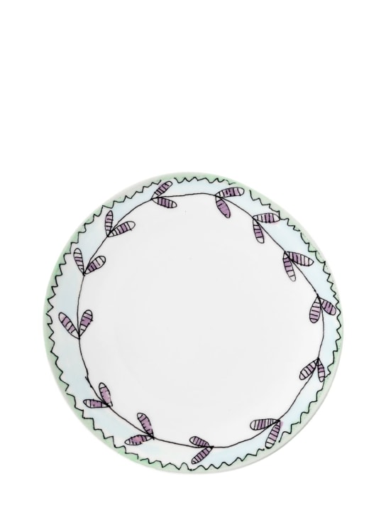 Marni By Serax: Set of 2 Blossom Milk dessert plates - White - ecraft_0 | Luisa Via Roma