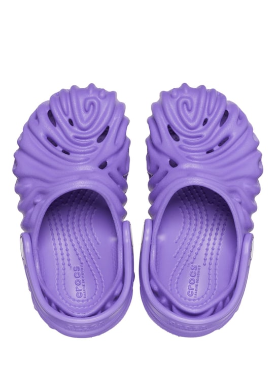 Crocs: Salehe Bembury x The Pollex clogs - Purple - kids-girls_1 | Luisa Via Roma