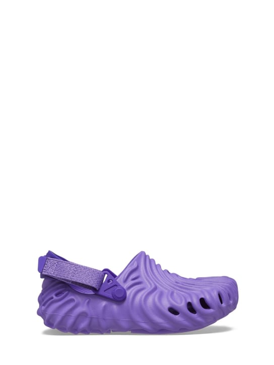 Crocs: Salehe Bembury x The Pollex clogs - Purple - kids-boys_0 | Luisa Via Roma