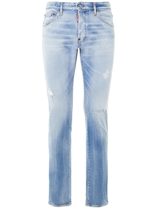 Dsquared2: Jeans aus Stretch-Denim „Cool Guy“ - men_0 | Luisa Via Roma