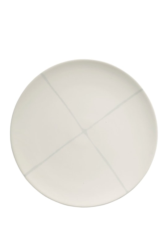 Serax: Lot de 2 assiettes moyennes Salt Zuma 28 cm - Blanc - ecraft_0 | Luisa Via Roma