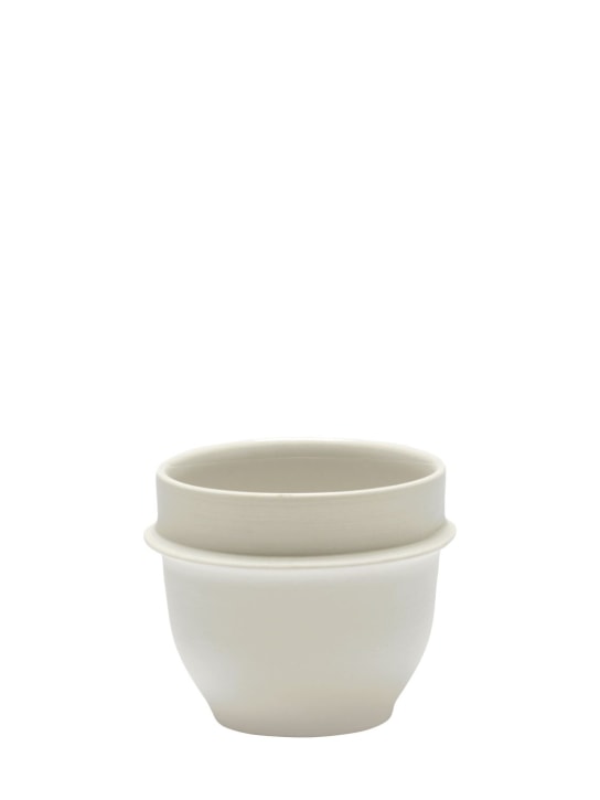 Serax: Set of 2 Alabaster Dune espresso cups - White - ecraft_0 | Luisa Via Roma