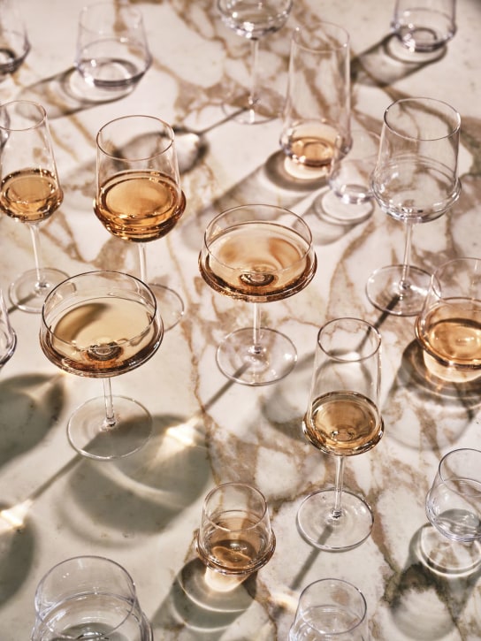 Serax: Set of 4 Dune red wine glasses - Transparent - ecraft_1 | Luisa Via Roma