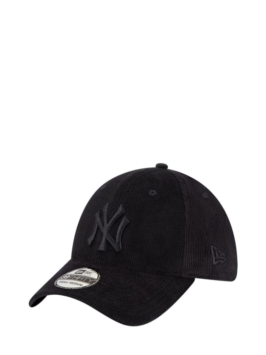 New Era: Cappello Cord 39Thirty New York Yankees - Nero - women_1 | Luisa Via Roma