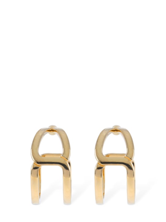 Chloé: Marcie earrings - Gold - women_1 | Luisa Via Roma