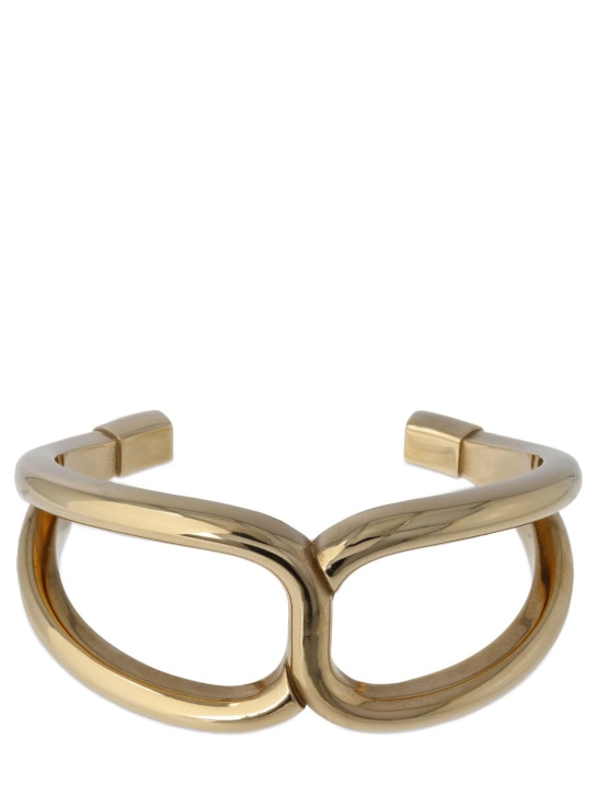 Chloé: Marcie cuff bracelet - Gold - women_0 | Luisa Via Roma