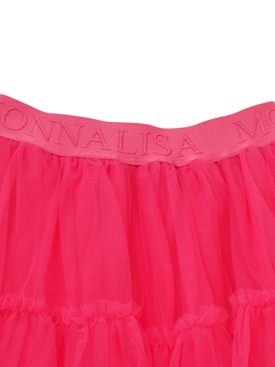 Monnalisa: Tulle skirt - Fuchsia - kids-girls_1 | Luisa Via Roma