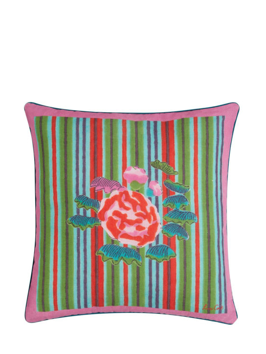 LISA CORTI: Royal Palace cushion - Multicolor - ecraft_0 | Luisa Via Roma