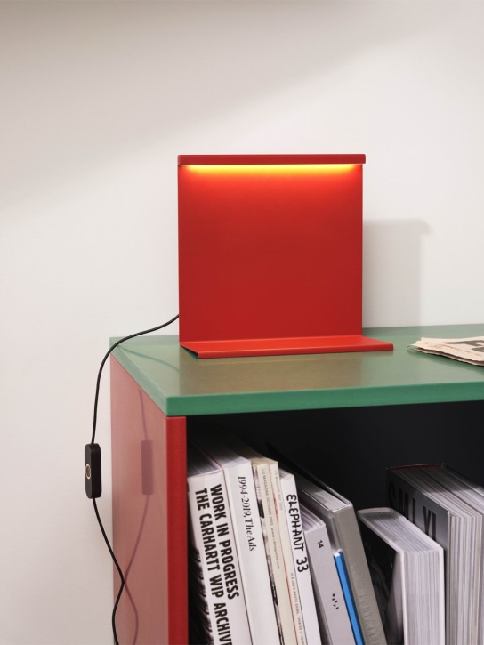 HAY: LBM table lamp - Red - ecraft_1 | Luisa Via Roma