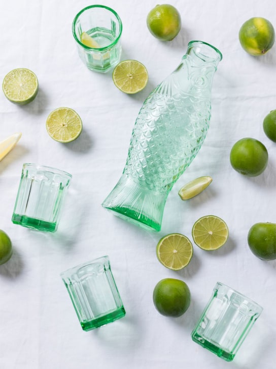 Serax: Transparent green Fish & Fish瓶子 - 绿色 - ecraft_1 | Luisa Via Roma