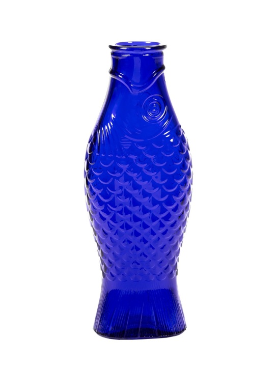 Serax: Bottiglia Blue Fish & Fish - Blu - ecraft_0 | Luisa Via Roma