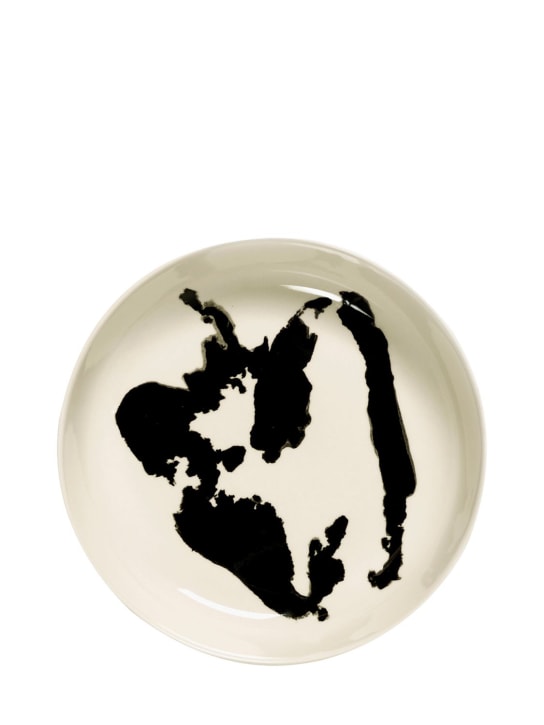 Serax: White Black Feast 22厘米盘子2个套装 - 白色/黑色 - ecraft_0 | Luisa Via Roma