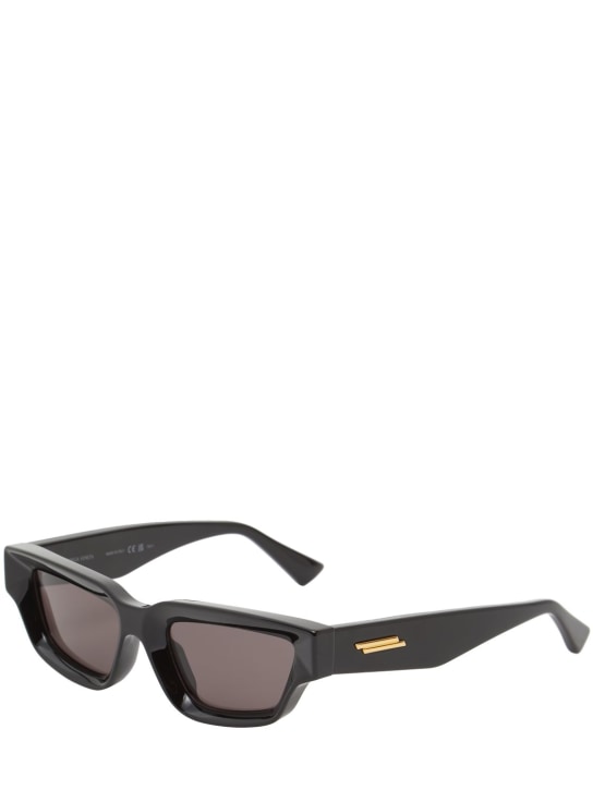 Bottega Veneta: BV1250S Sharp square acetate sunglasses - Black - women_1 | Luisa Via Roma