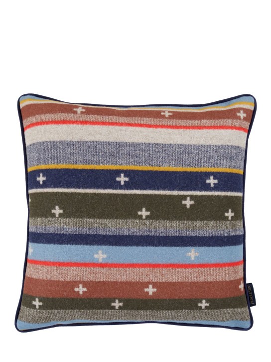 Pendleton Woolen Mills: Scout Striped pillow - Multicolor - ecraft_0 | Luisa Via Roma