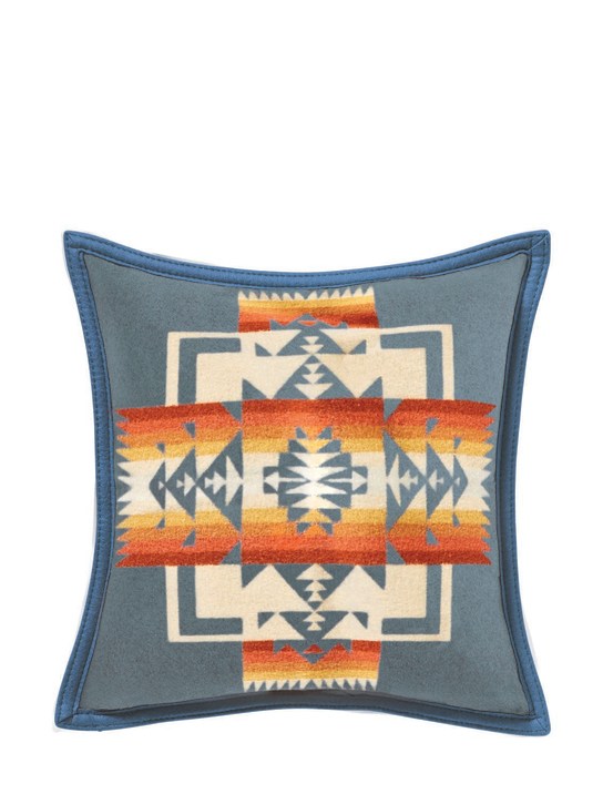 Pendleton Woolen Mills: Chief Joseph cushion - Blue - ecraft_0 | Luisa Via Roma