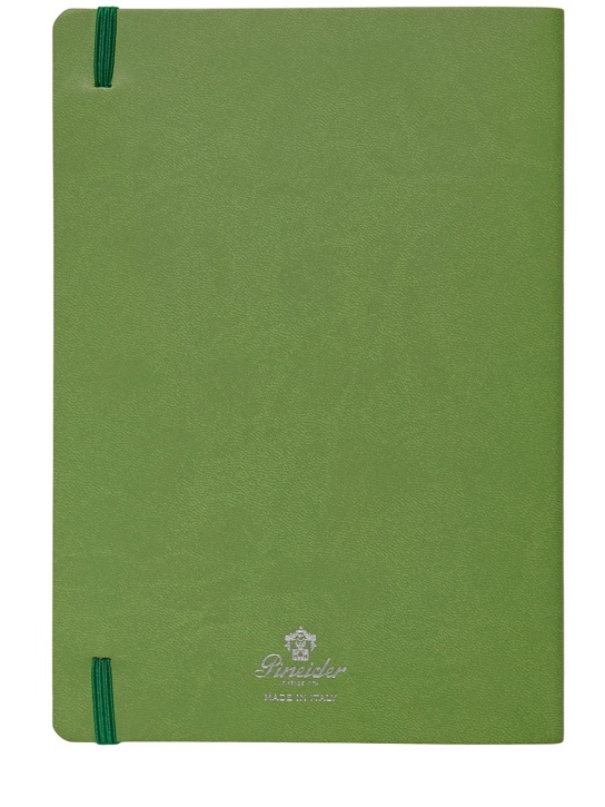Pineider: Funky Neut notebook - Green - ecraft_1 | Luisa Via Roma