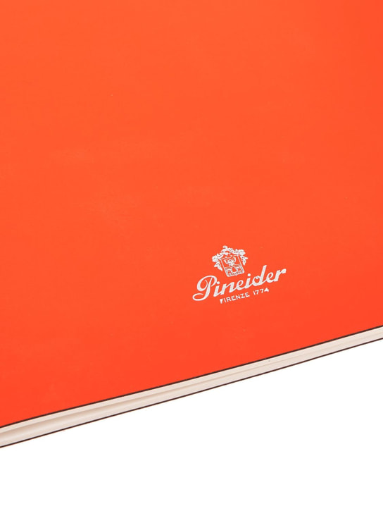 Pineider: Jazz notebook - Orange - ecraft_1 | Luisa Via Roma