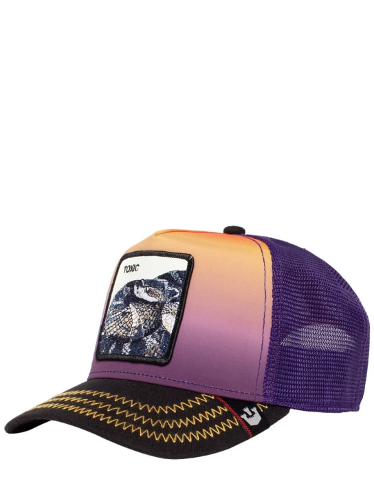 Goorin Bros: Toxic snake trucker hat w/patch - Purple - men_1 | Luisa Via Roma