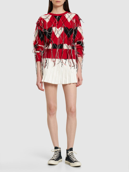 Charles Jeffrey LOVERBOY: Guddle sweater - Red - women_1 | Luisa Via Roma