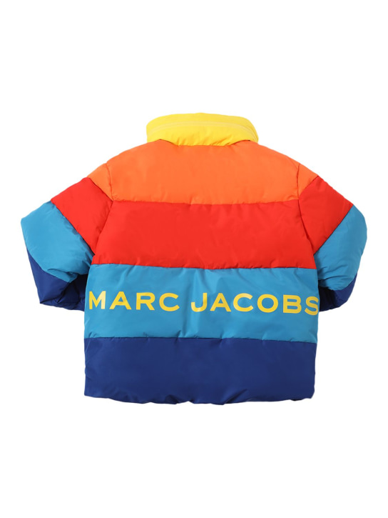 Marc Jacobs: 리사이클 나일론 푸퍼 재킷 - 멀티컬러 - kids-boys_0 | Luisa Via Roma