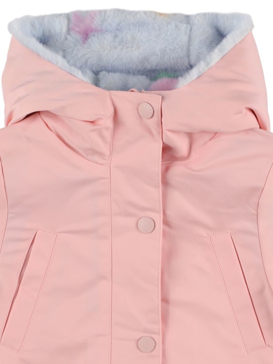 Stella Mccartney Kids: Recycled nylon jacket - Pink - kids-girls_1 | Luisa Via Roma