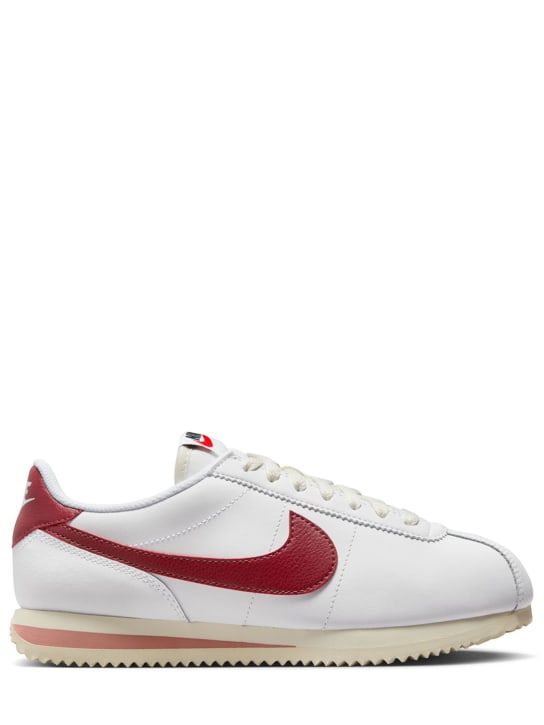 Nike: Sneakers Cortez - White/Cedar-red - women_0 | Luisa Via Roma