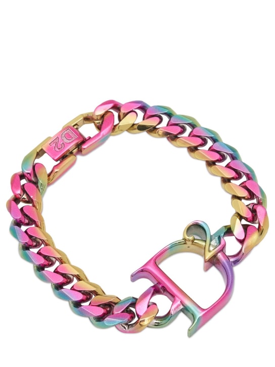Dsquared2: D2 Statement chain bracelet - Multicolor - women_1 | Luisa Via Roma