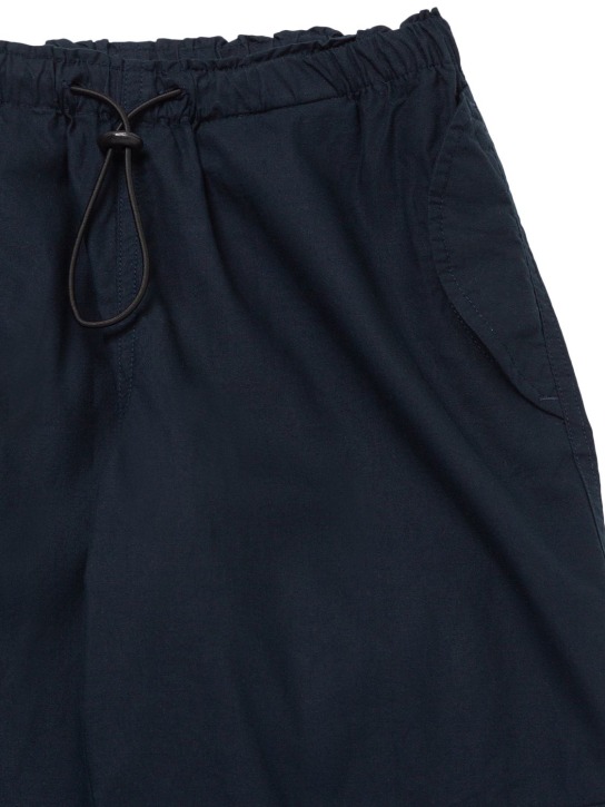N°21: Cotton poplin cargo pants - Navy - kids-boys_1 | Luisa Via Roma
