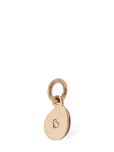 Kt Rose Gold Enamel Ladybug Charm Dodo Women Luisaviaroma