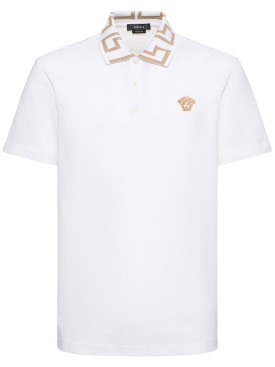 versace - polos - homme - offres