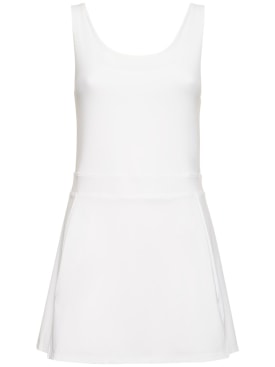 Splits59: Martina Rigor stretch tech dress - White - women_0 | Luisa Via Roma