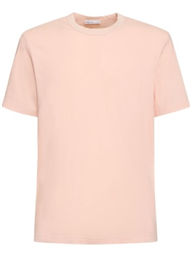 James Perse: Camiseta de jersey de algodón - Rosa - men_0 | Luisa Via Roma